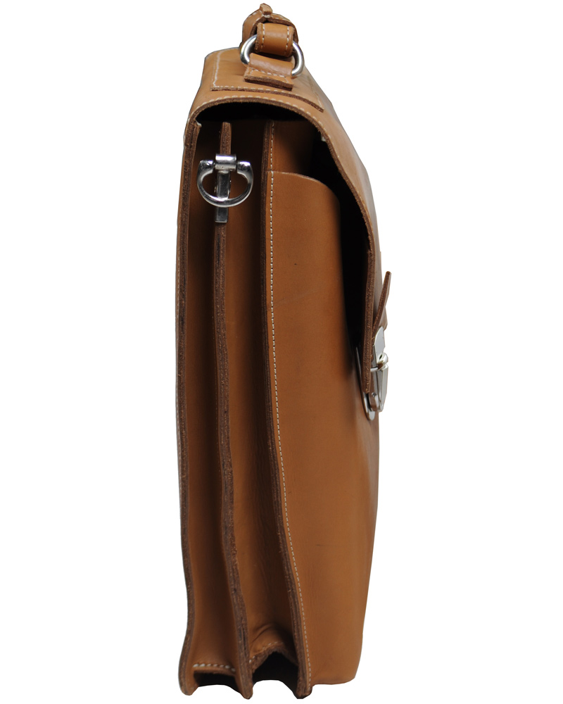 Herre | Sandqvist Otto Breifcase Leather Tan Brown | Sandqvist | Otto Breifcase Leather Tan Brown