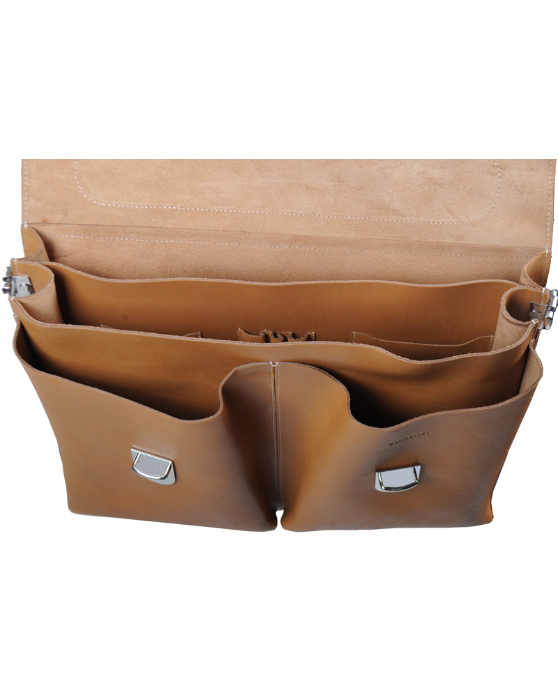 Herre | Sandqvist Otto Breifcase Leather Tan Brown | Sandqvist | Otto Breifcase Leather Tan Brown