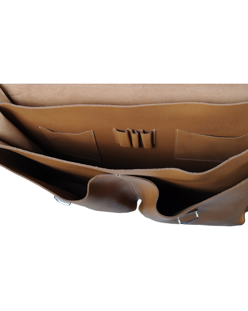 Herre | Sandqvist Otto Breifcase Leather Tan Brown | Sandqvist | Otto Breifcase Leather Tan Brown