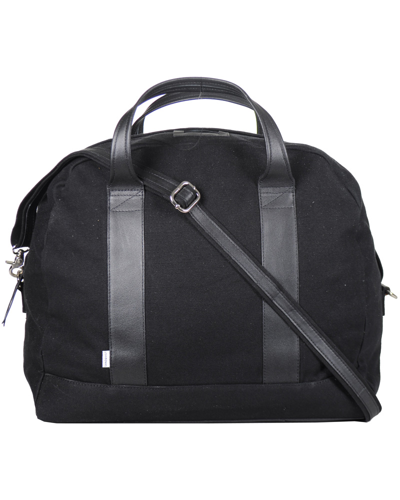 Herre | Sandqvist Carl-Gustaf Weekendbag Canvas Svart | Sandqvist | Carl-Gustaf Weekendbag Canvas Svart