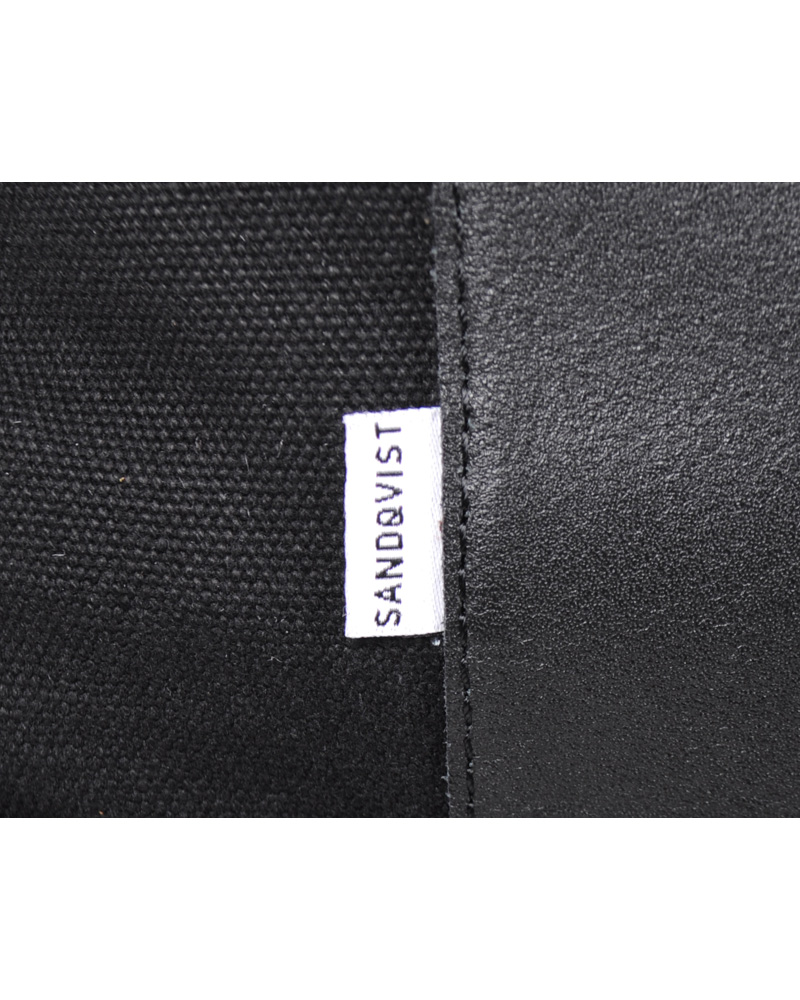 Herre | Sandqvist Carl-Gustaf Weekendbag Canvas Svart | Sandqvist | Carl-Gustaf Weekendbag Canvas Svart
