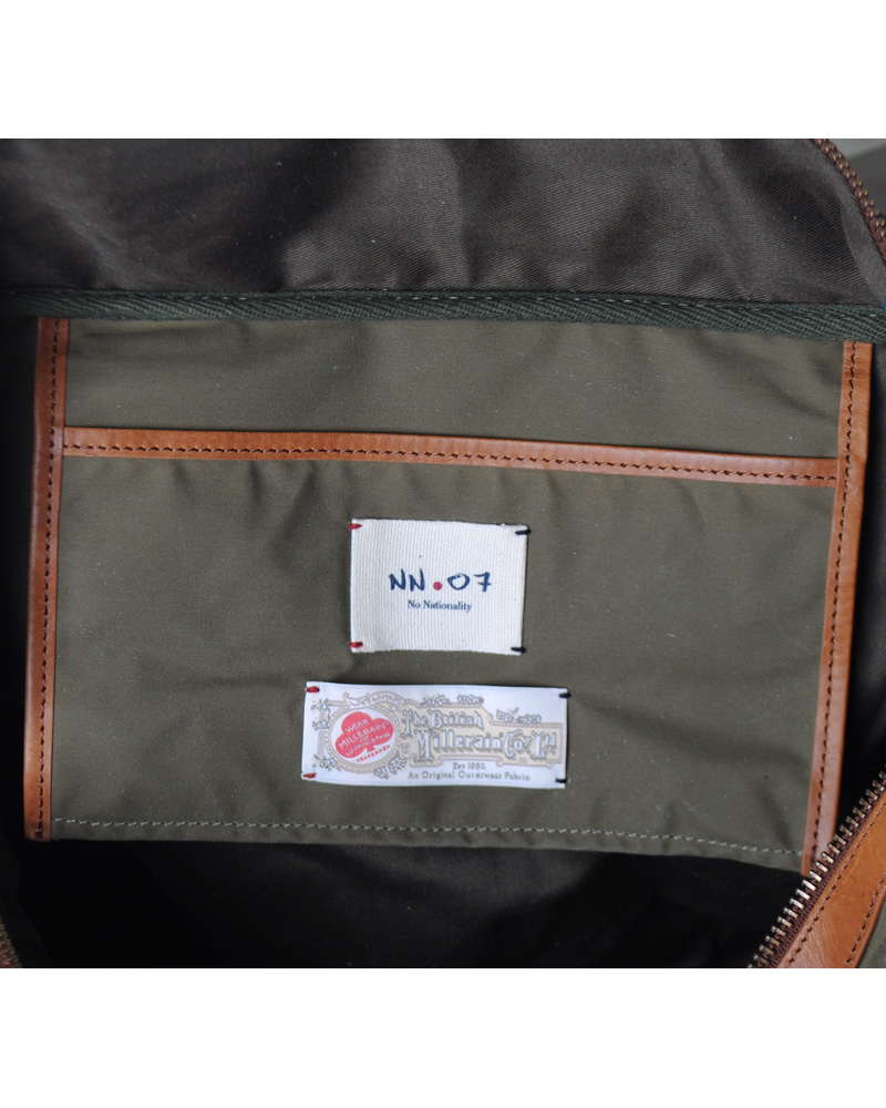Herre | NN07 Lanciano Weekend Bag Canvas Green | NN07 | Lanciano Weekend Bag Canvas Green