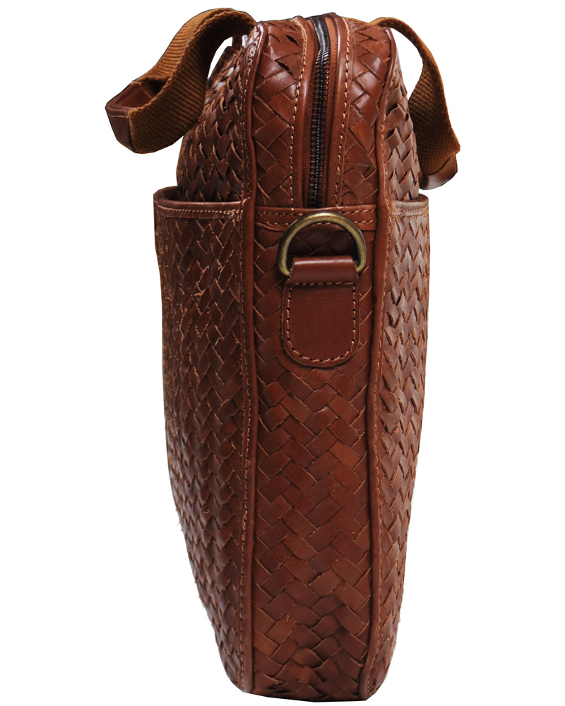 Herre | NN07 Pachino Computer Bag Leather Brown | NN07 | Pachino Computer Bag Leather Brown