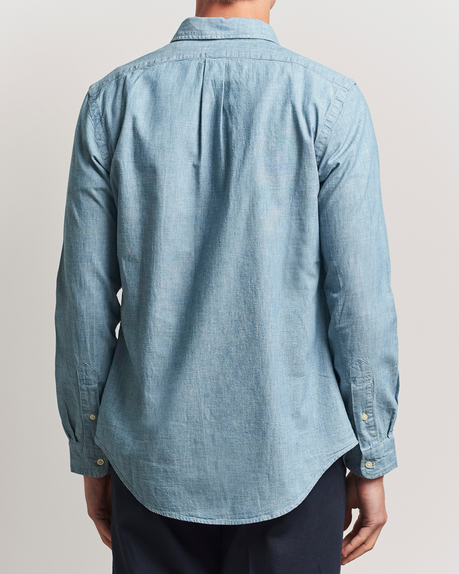 Herre | Skjorter | Polo Ralph Lauren | Slim Fit Chambray Shirt Washed