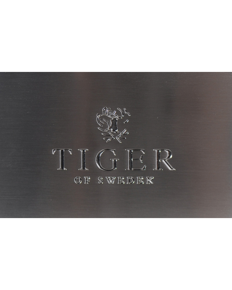 Herre | Tiger of Sweden Leather Logo Belt White | Tiger of Sweden | Leather Logo Belt White
