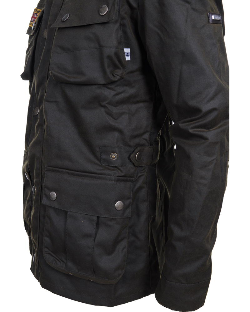 Herre | Jakker | Hackett | Wax Rally Olive