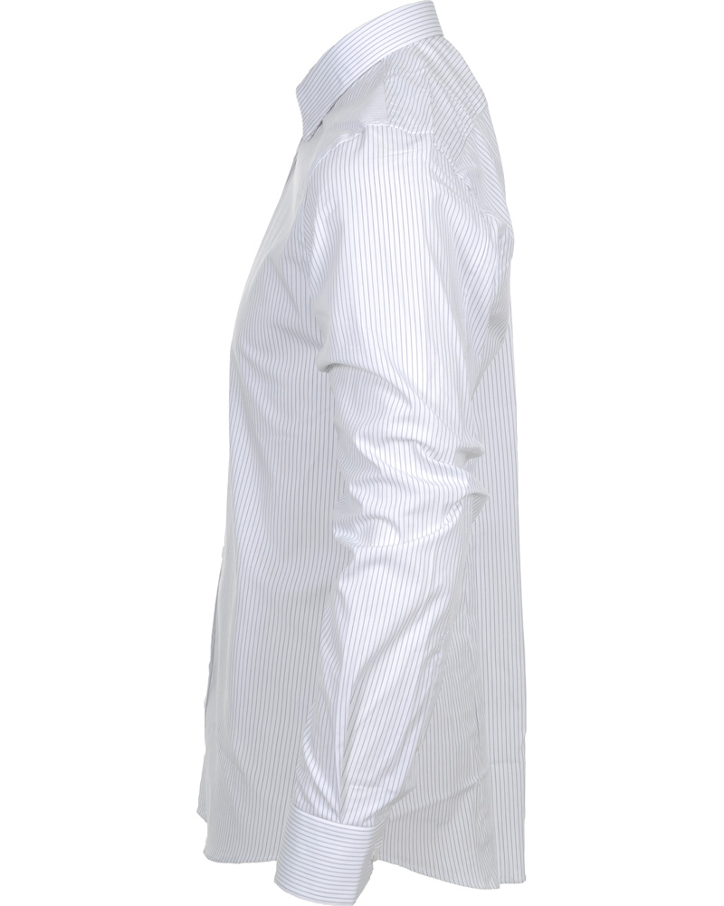 Herre | Skjorter | Filippa K | Paul Stretch Shirt White/Navy