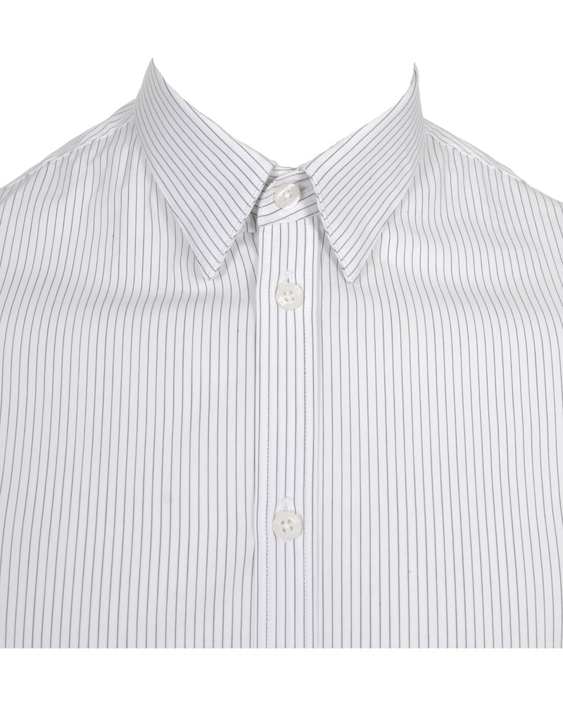Herre | Skjorter | Filippa K | Paul Stretch Shirt White/Navy