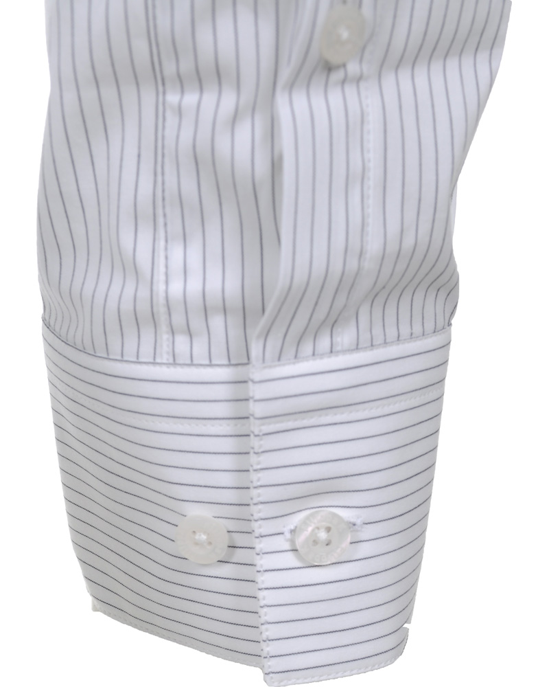 Herre | Skjorter | Filippa K | Paul Stretch Shirt White/Navy