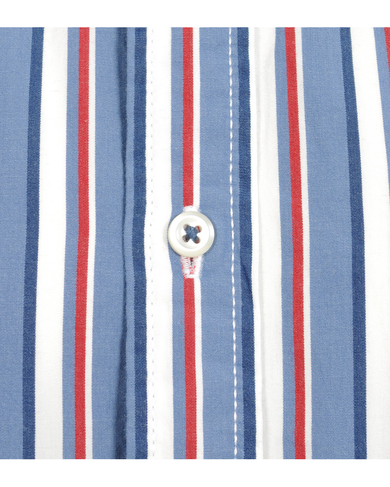 Herre | Skjorter | Tommy Hilfiger | Kos Stripe Shirt Vintage Fit Blue