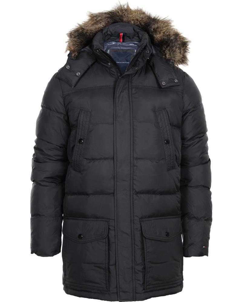 Herre | Jakker | Tommy Hilfiger | Hudson Down Parka Black