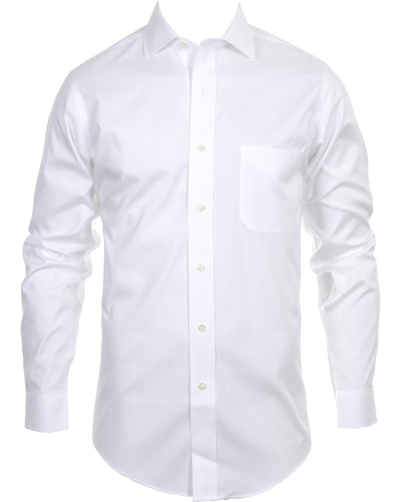 Herre | Skjorter | Brooks Brothers | Shirt Extra Slim Fit Pinpoint White