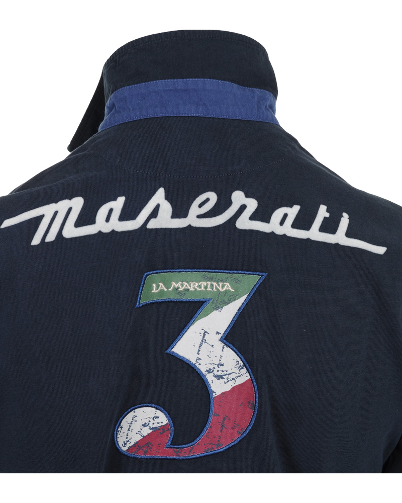 Herre | Trøjer | La Martina | Maserati Polo Rugby Navy