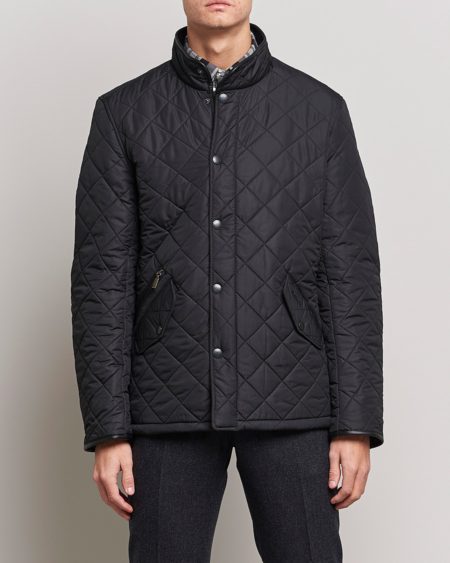Herre | Barbour Lifestyle | Barbour Lifestyle | Powell Quilted Jacket Black
