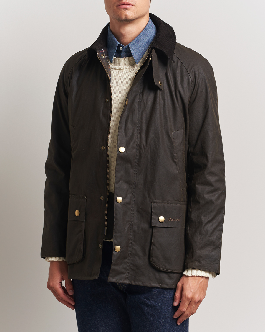 Herre | Jakker | Barbour Lifestyle | Ashby Wax Jacket Olive