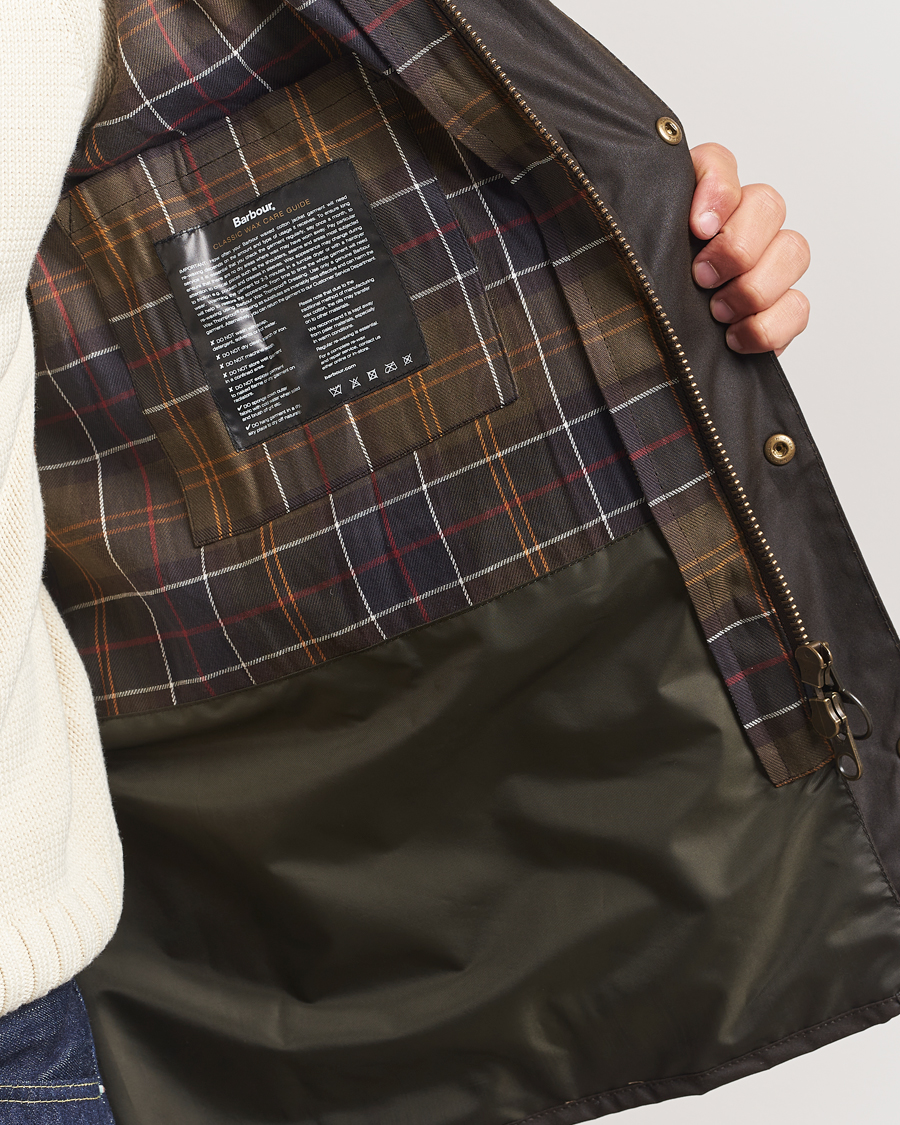 Herre | Jakker | Barbour Lifestyle | Ashby Wax Jacket Olive