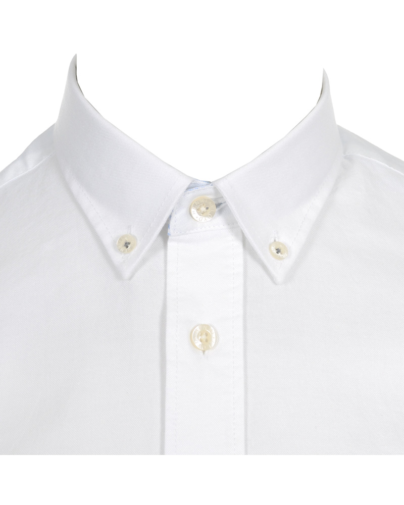 Herre | Skjorter | Henri-Lloyd | Henri Lloyd Oxford Fitted Shirt Optical White