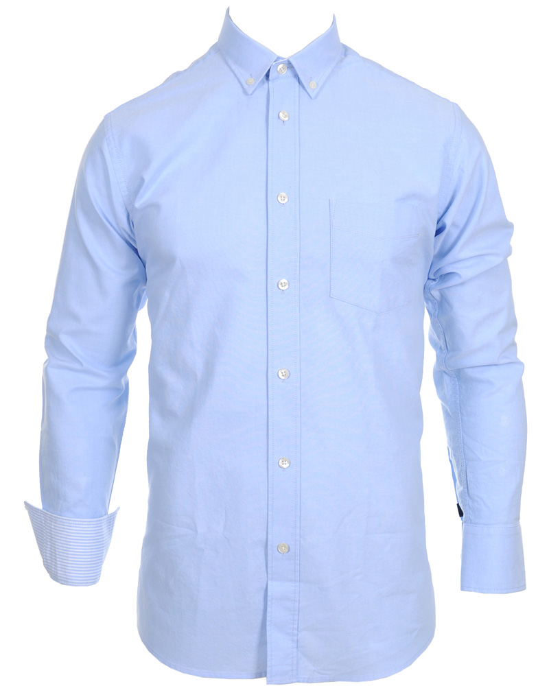Herre | Skjorter | Henri-Lloyd | Henri Lloyd Oxford Fitted Shirt Ice Blue