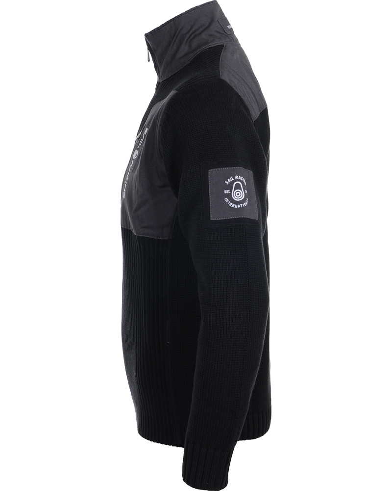 Herre | Trøjer | Sail Racing | Knitted Zip Cardigan Carbon