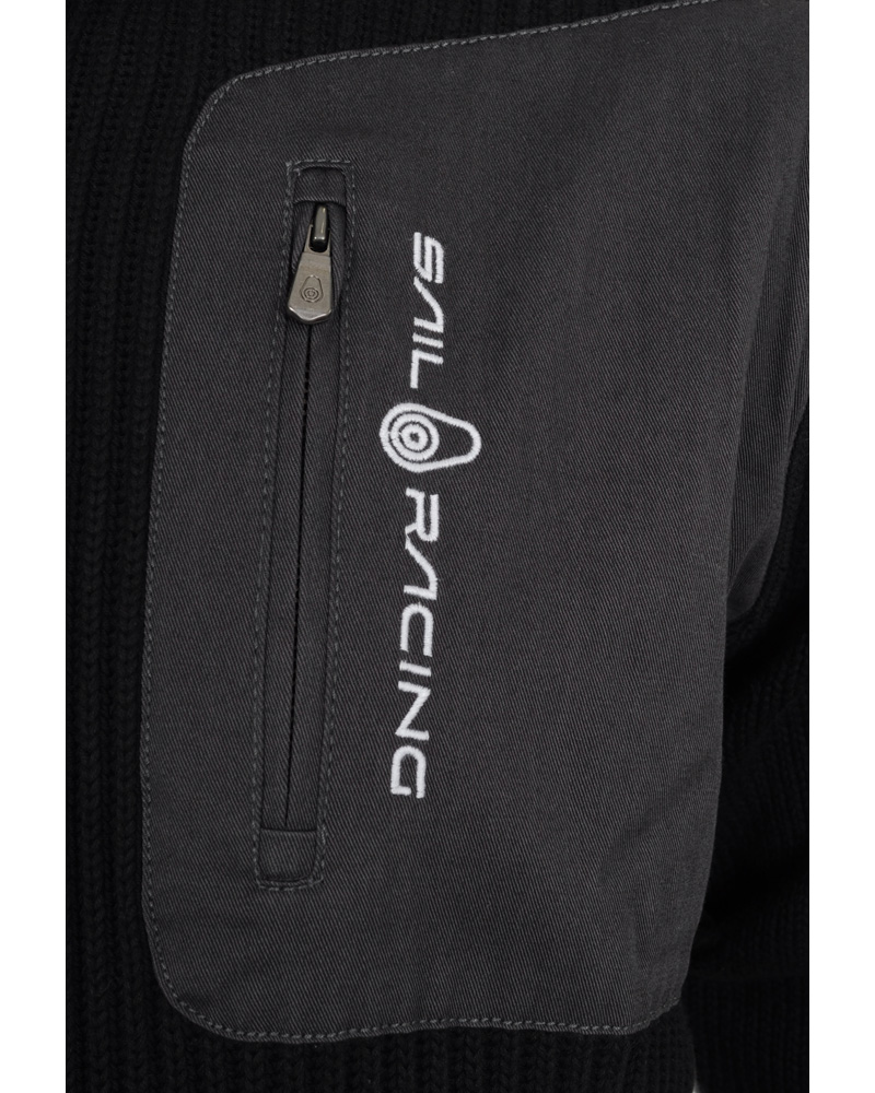 Herre | Trøjer | Sail Racing | Knitted Zip Cardigan Carbon