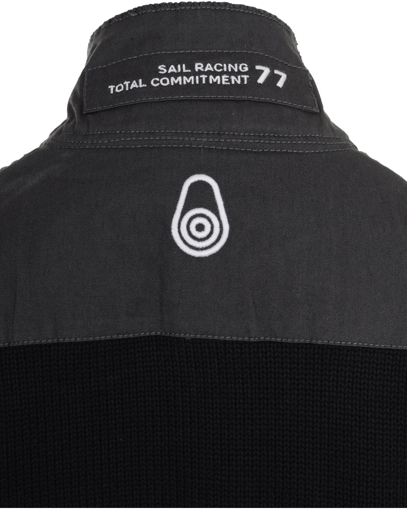 Herre | Trøjer | Sail Racing | Knitted Zip Cardigan Carbon