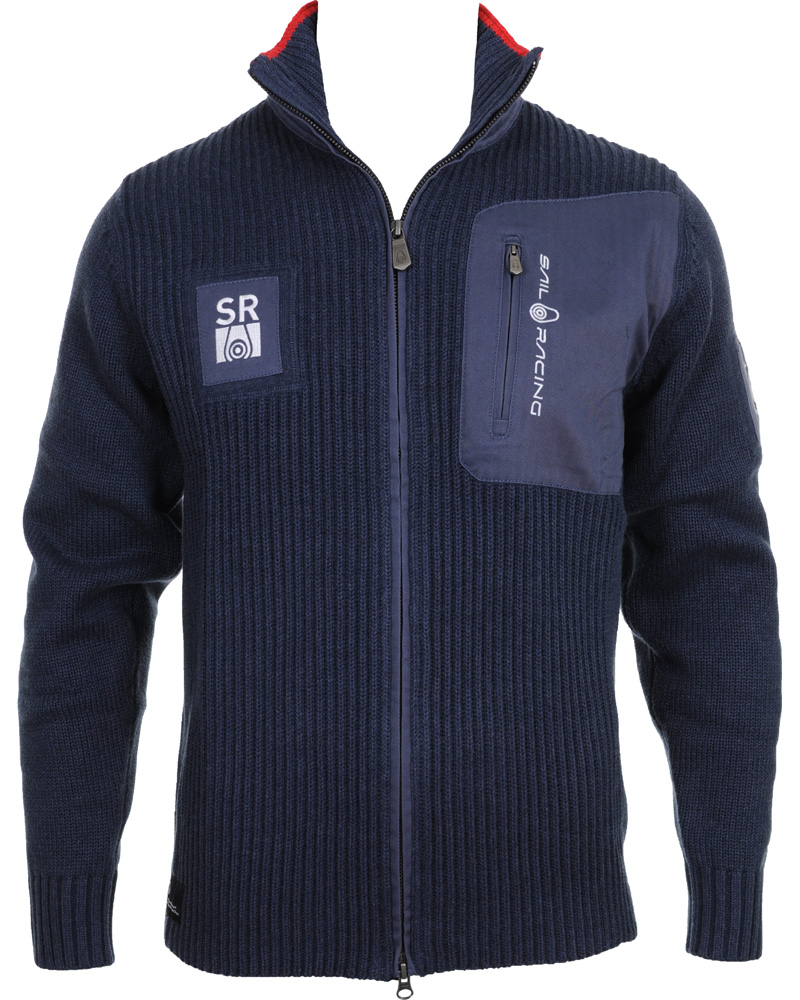 Herre | Trøjer | Sail Racing | Knitted Zip Cardigan Navy