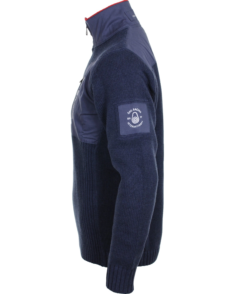Herre | Trøjer | Sail Racing | Knitted Zip Cardigan Navy
