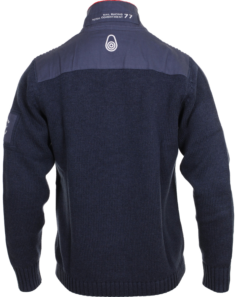 Herre | Trøjer | Sail Racing | Knitted Zip Cardigan Navy