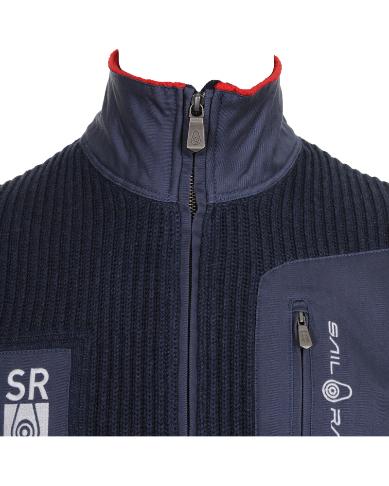 Herre | Trøjer | Sail Racing | Knitted Zip Cardigan Navy