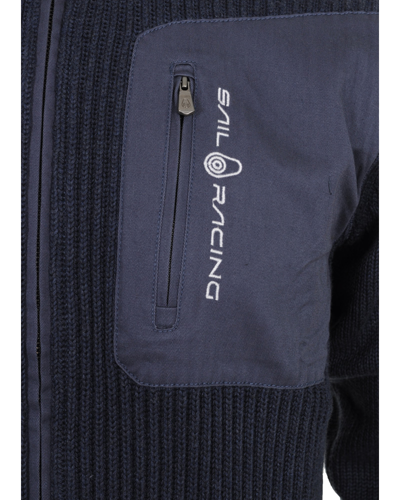 Herre | Trøjer | Sail Racing | Knitted Zip Cardigan Navy