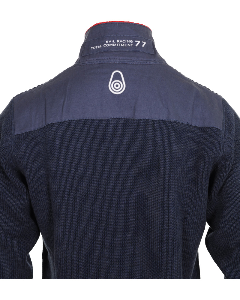 Herre | Trøjer | Sail Racing | Knitted Zip Cardigan Navy