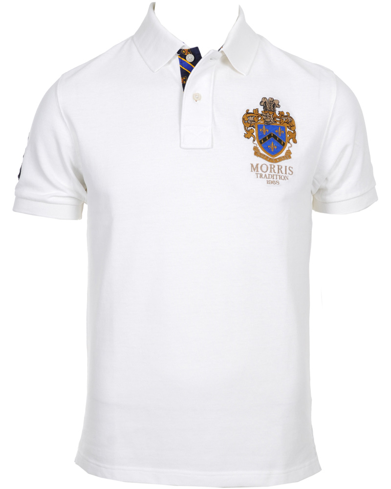 Herre | Polotrøjer | Morris | Rubert Pique Off White