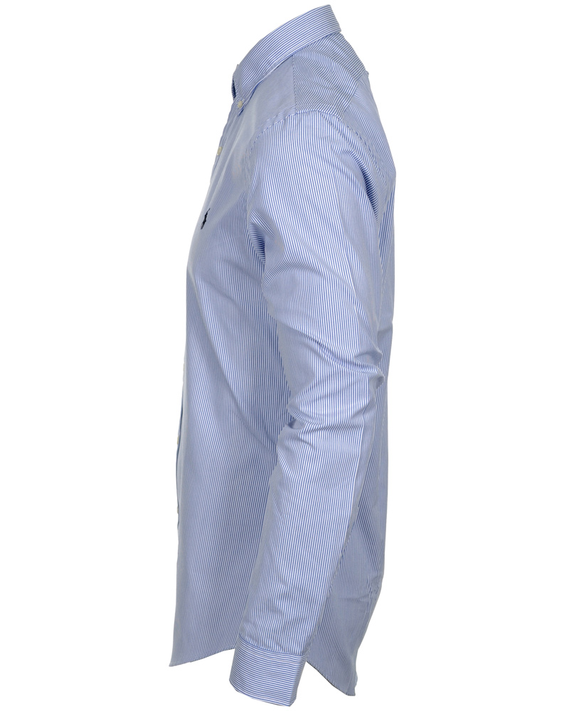 Herre | Skjorter | Polo Ralph Lauren | Slim Fit Shirt Small Stripe Blue