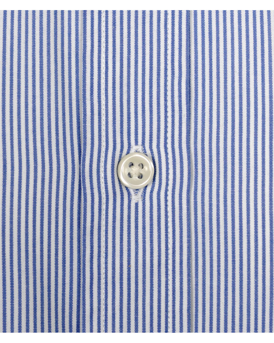 Herre | Skjorter | Polo Ralph Lauren | Slim Fit Shirt Small Stripe Blue