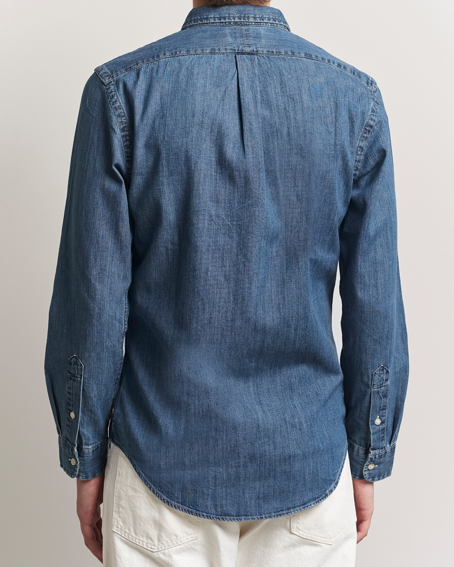 Herre | Skjorter | Polo Ralph Lauren | Slim Fit Shirt Denim Dark Wash