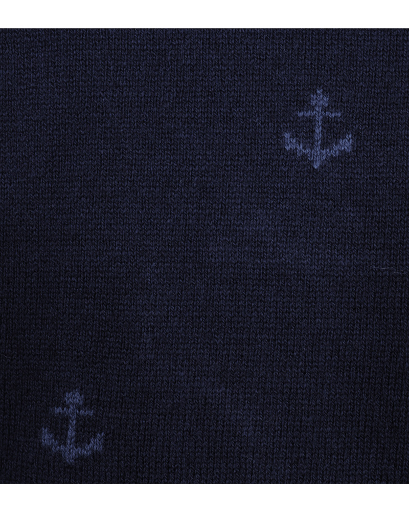 Herre | Trøjer | Tommy Hilfiger | Anchor Crew Neck Sweater Blue