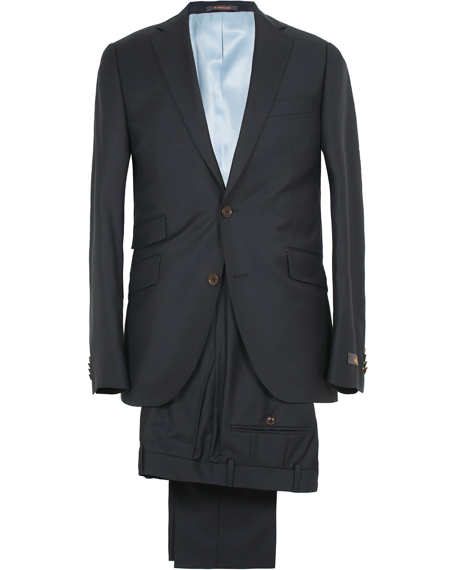 Herre | Jakkesæt | Morris | Paul Suit Solid Navy