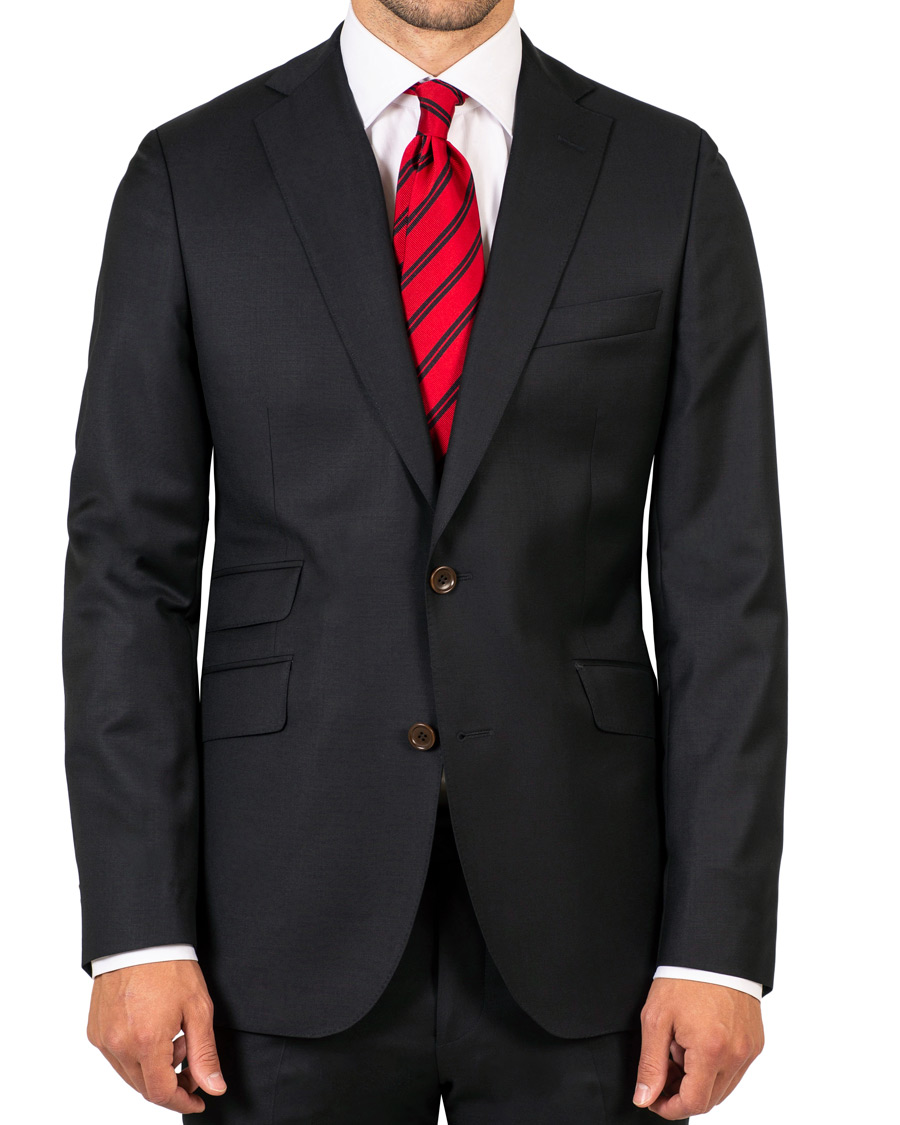 Herre | Jakkesæt | Morris | Paul Suit Solid Navy