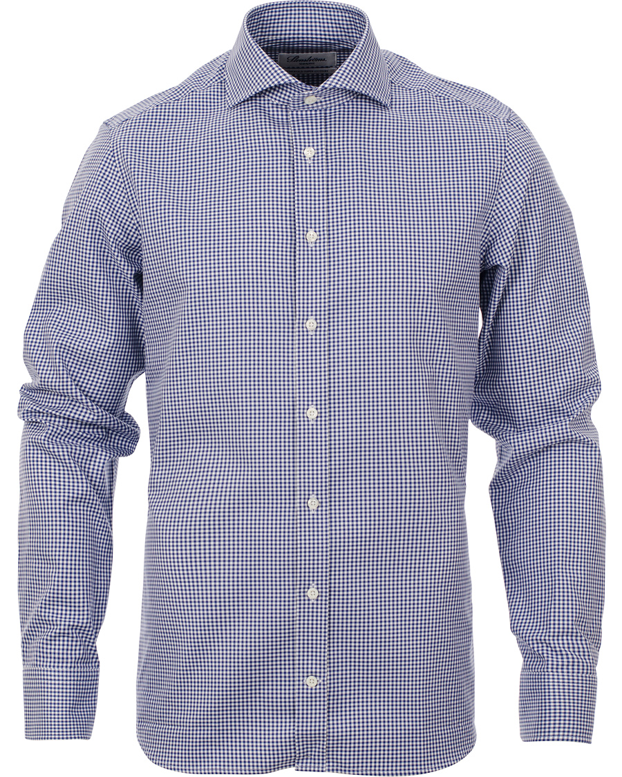 Herre | Skjorter | Stenströms | Slimline Shirt Bardot Navy