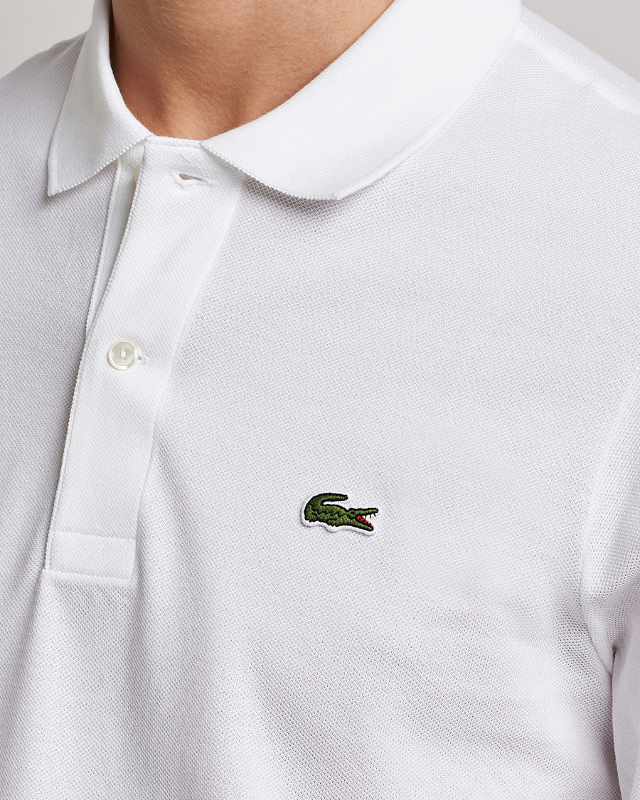 Herre | Polotrøjer | Lacoste | Original Long Sleeve Polo Piké White