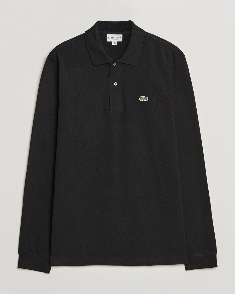 Herre | Polotrøjer | Lacoste | Original Long Sleeve Polo Piké Black