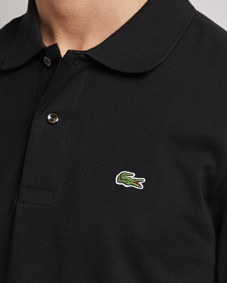 Herre | Polotrøjer | Lacoste | Original Long Sleeve Polo Piké Black