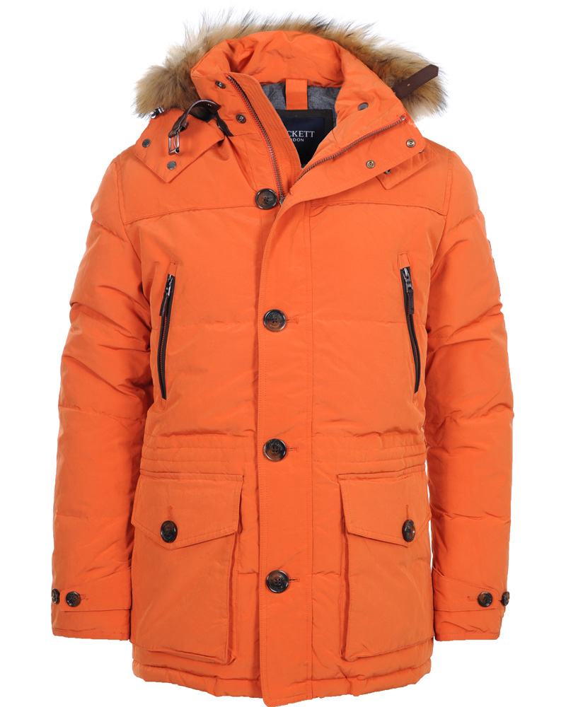 Herre | Jakker | Hackett | Nevis Parka Orange
