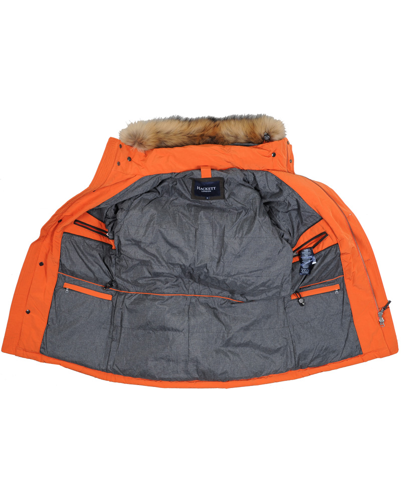 Herre | Jakker | Hackett | Nevis Parka Orange