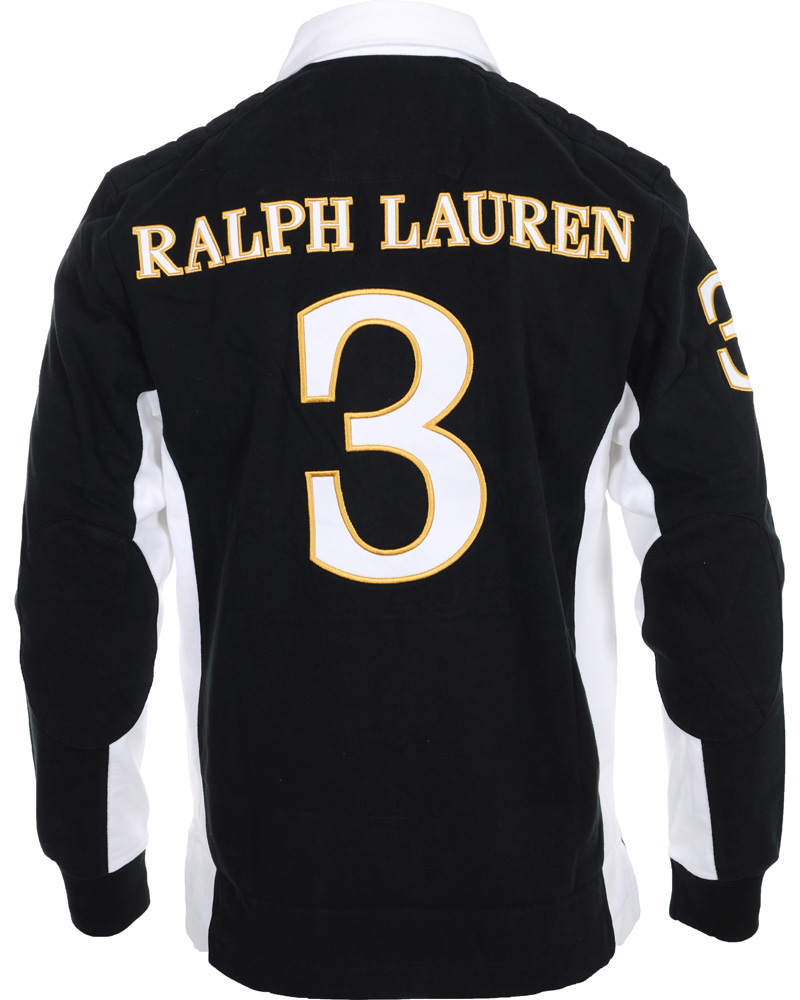 Herre | Trøjer | Polo Ralph Lauren | Custom Fit Rugby Black
