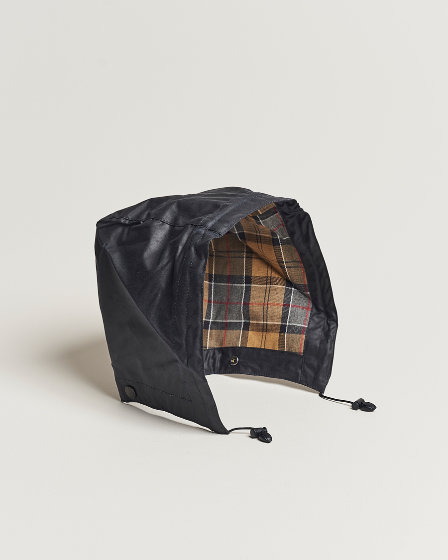 Herre | Jakker | Barbour Lifestyle | Waxed Cotton Hood Navy