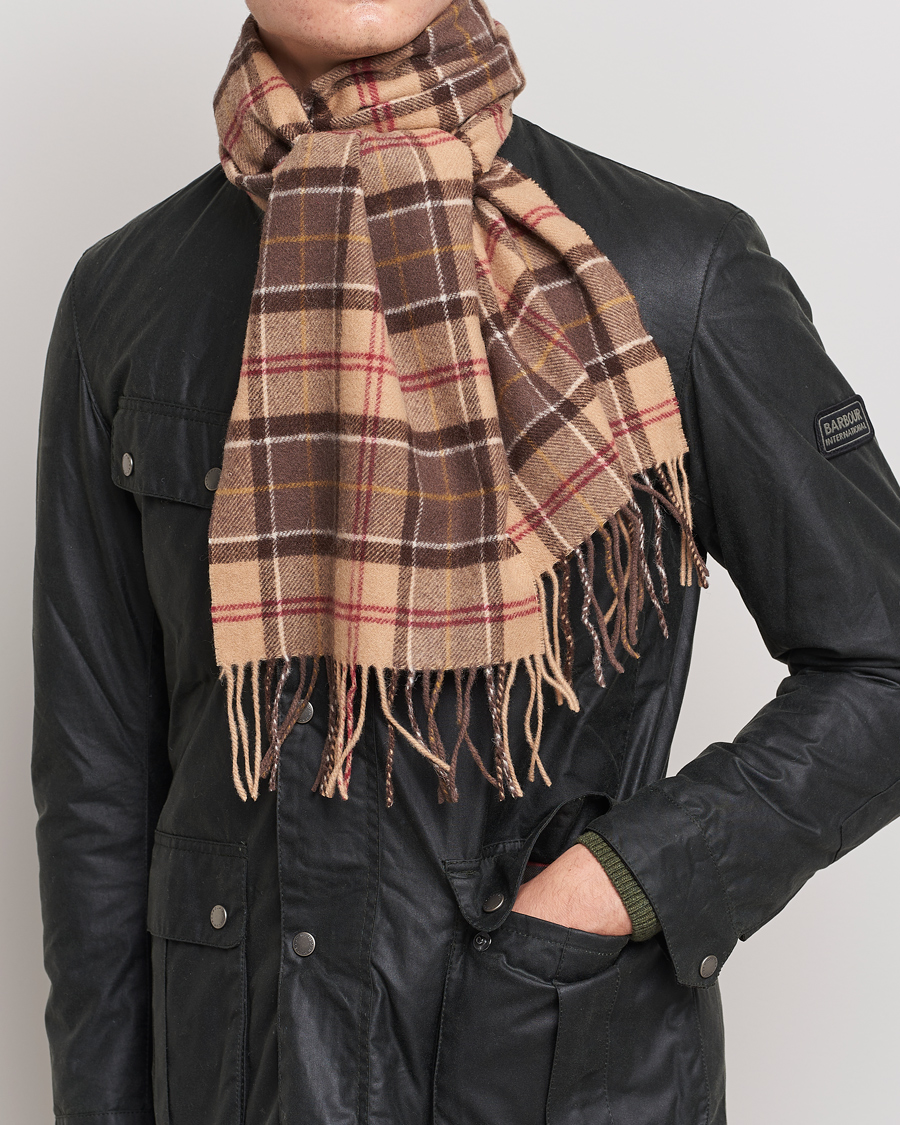Herre |  | Barbour Lifestyle | Tartan Lambswool Scarf Muted