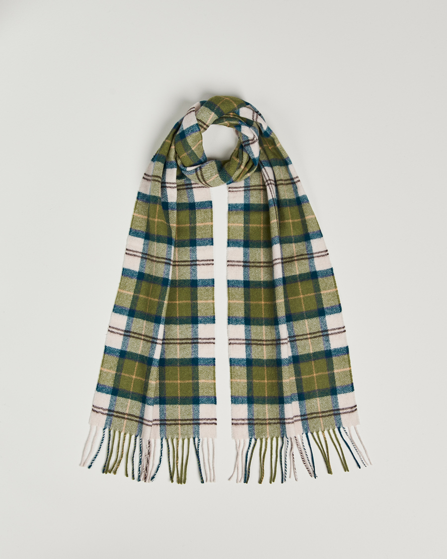 Herre | Halstørklæder | Barbour Lifestyle | Tartan Lambswool Scarf Ancient