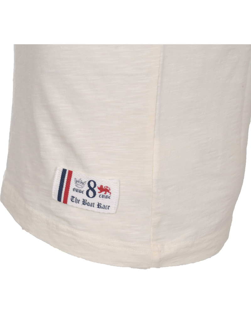 Herre | T-Shirts | Hackett | Logo Tee Off White