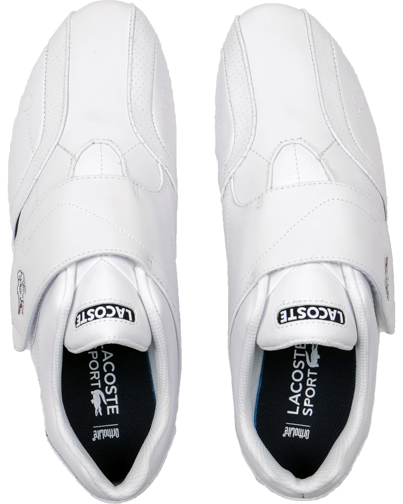 Herre | Lacoste Protect Cre Sneaker White Dark Blue | Lacoste | Protect Cre Sneaker White Dark Blue